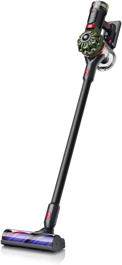 Dyson V8 Cyclone Aspirapolvere senza filo, 150 AW, 60 minuti di autonomia, Spazzola Motorbar anti groviglio, accessori combinati, stazione di ricarica a muro