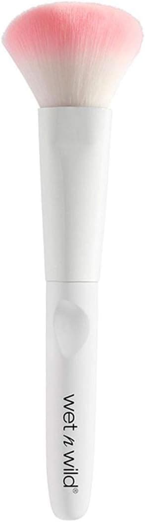 Wet n Wild, Makeup Brush, Pennello per Polveri, Largo, Pennello con Setole Soffici e Curvate per un'Applicazione Uniforme, Pennelli per Makeup Facili da Usare