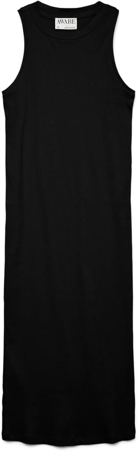 Vero Moda Vmlavender SL Calf Dress VMA Noos Vestito Donna