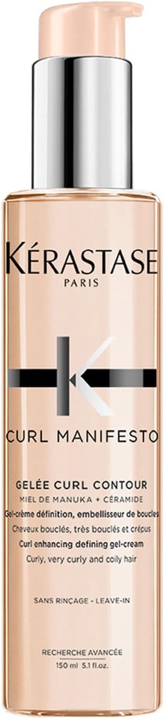 Kérastase, Curl Manifesto, Gel-Crema Idratante & Modellante, Per Capelli Mossi, Ricci e Crespi, Gelée Curl Contour, 150 ml