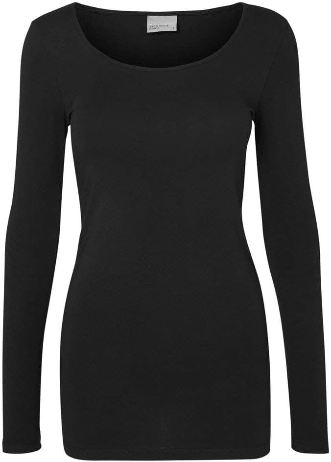 VERO MODA Vmmaxi My LS Soft Long U-Neck Noos Maglia a Maniche Lunghe Donna