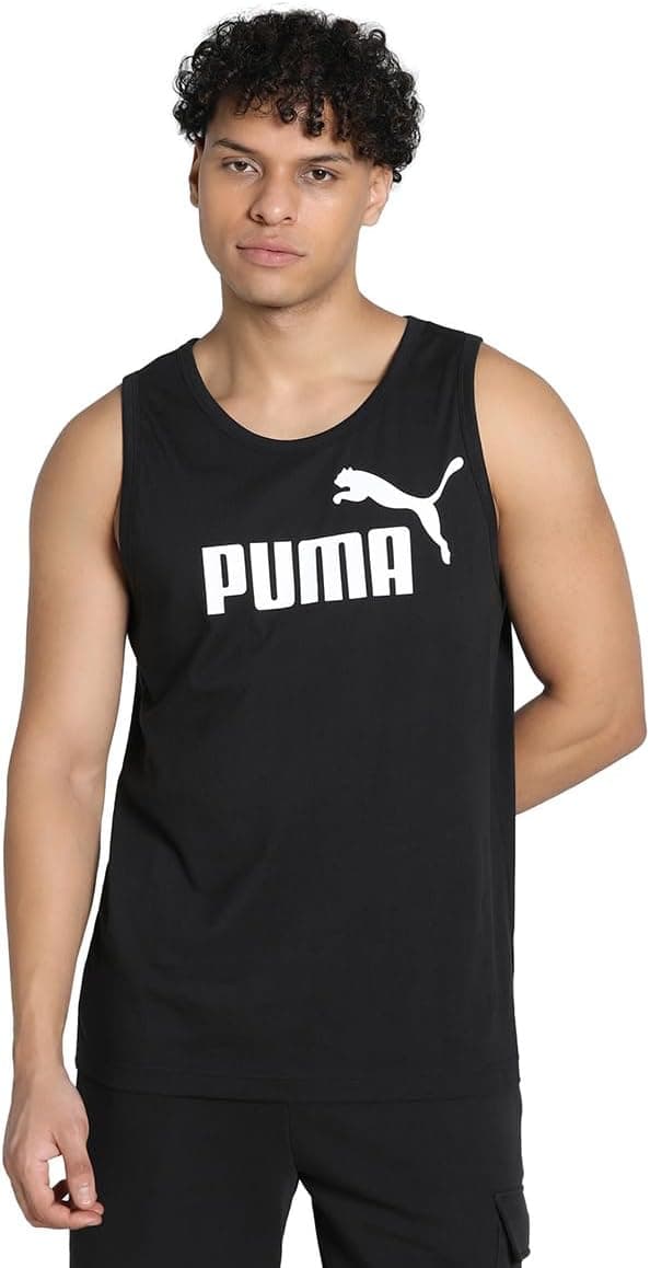 Puma Ess Logo Tank Shirt Uomo