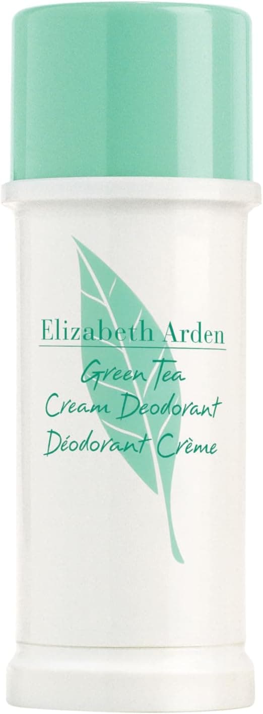 Elizabeth Arden - Green Tea Crema Deodorante, per Donna, Profumato al Tè Verde, Trattamento di Lunga Durata, Deodorante Rinfrescante Contro la Sudorazione, 40ml