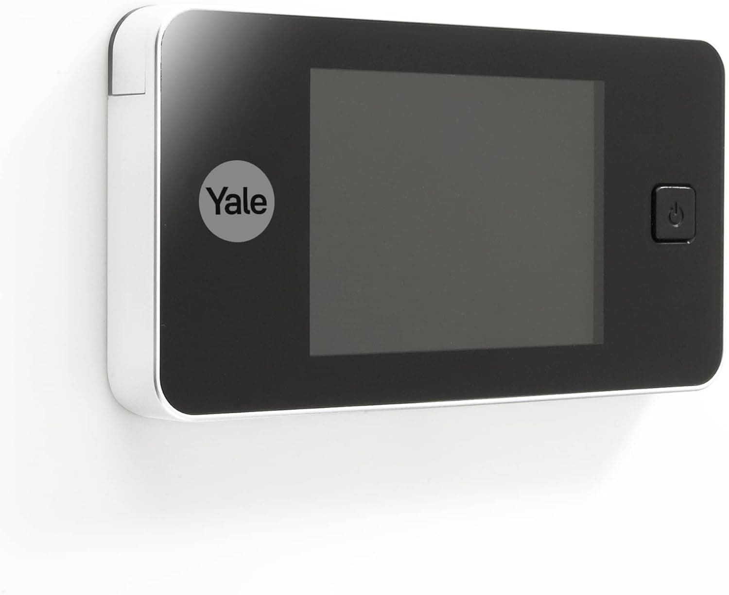 Yale Spioncino Elettronico Digitale 45-0500-1432-00-5001 Ottone, Visualizzazione dal Vivo, Telecamera di Alta Qualità, Angolo di Visione 105°, Sostituisce lo Spioncino Meccanico della Porta