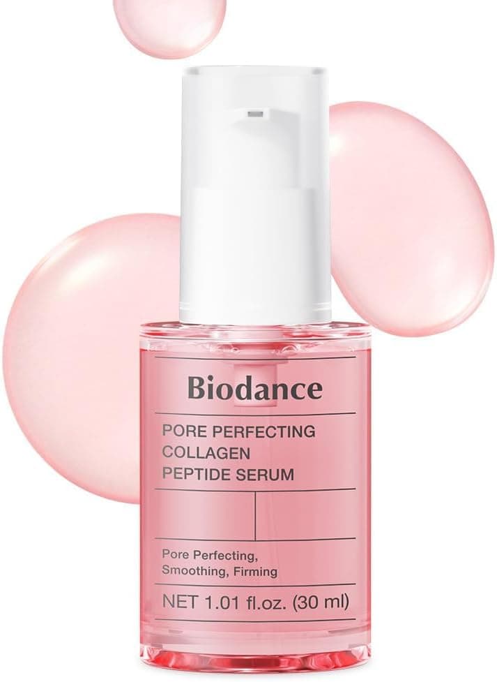 BIODANCE Siero Viso ai Peptidi di Collagene - Perfezionatore Pori, Rassodante e Illuminante - Effetto Rimpolpante e Base Trucco - Skin Care Coreana per Tutti i Tipi di Pelle - 30ml (1.01 fl.oz)