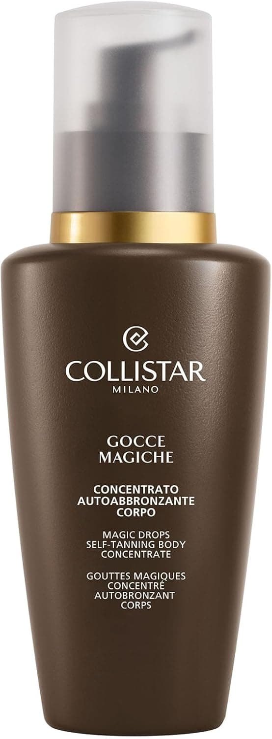 Collistar Gocce Magiche Corpo-Gambe, Concentrato Autoabbronzante, Effetto rapido, Abbronzatura Intensa, Naturale e Luminosa, No Macchie, Adatto a Tutti gli Incarnati, 125 ml