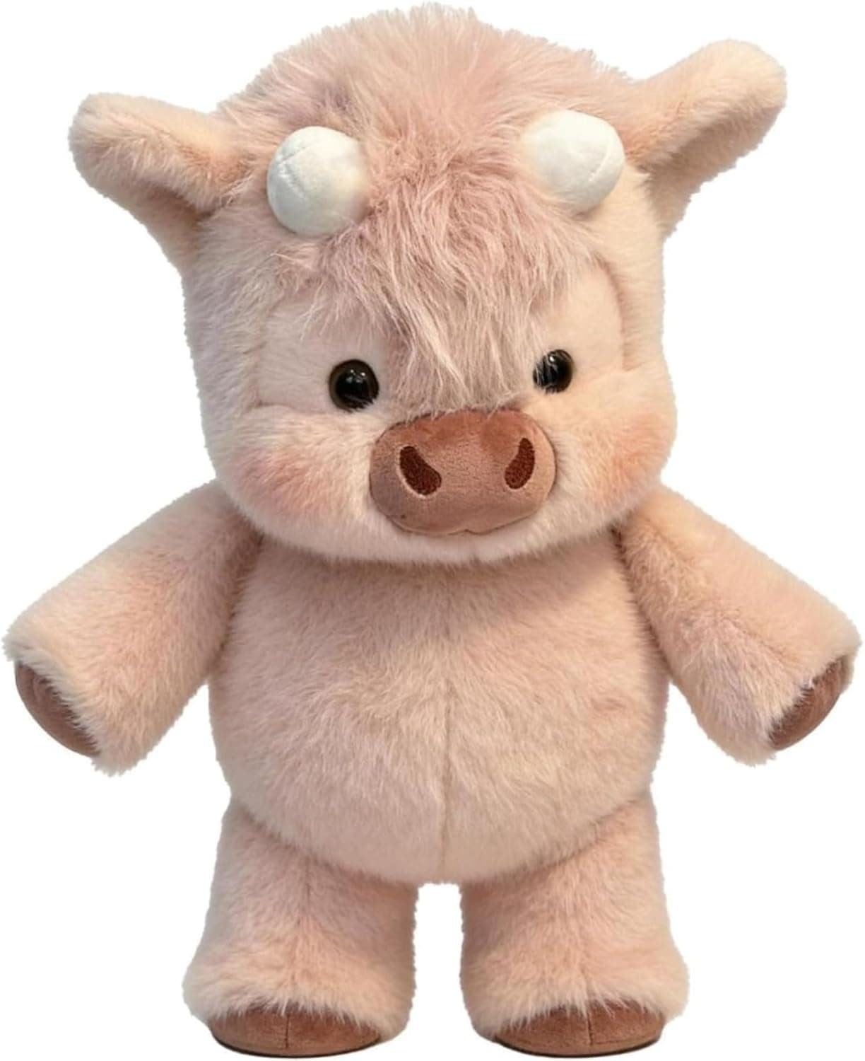 Generico Peluche Che Corre - 45CM Adorabile Animale Peluche Muccas Pelosa Per Alleviare Lo Stress, Peluche Cinghiale Che Corre Vitello Che Corre Per Ragazzi E Ragazze, Cuscini In Peluches Cinghiale