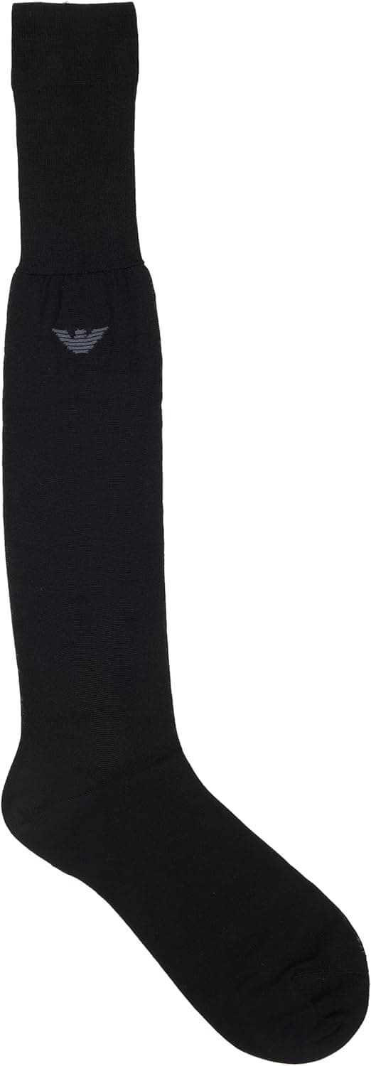 Emporio Armani Dressy Cotton Lisle Long Socks Calze Lunghe Uomo
