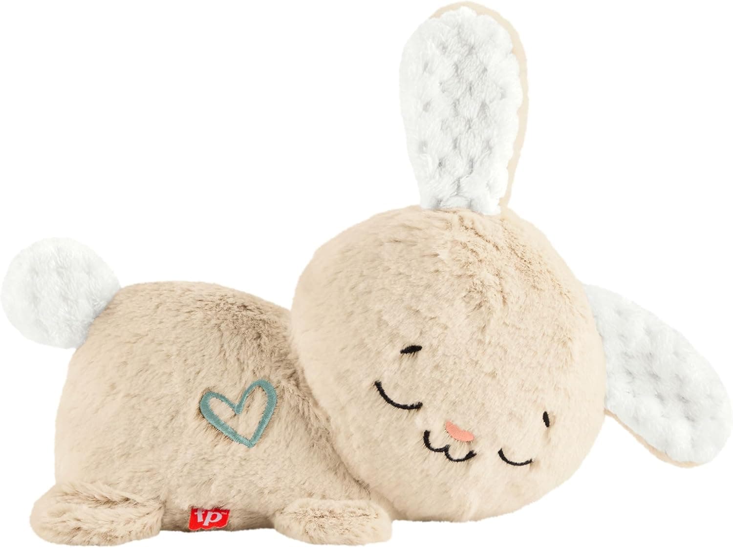 Fisher-Price - Coniglietto Coccole & Relax, morbido peluche sensoriale con luci, musica e movimento, suoni calmanti e confortanti per il neonato, giocattolo per bambini, 0+ anni, HXG97