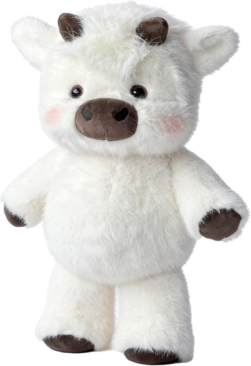 Peluche Che Corre- Peluche mucc a | 45cm Cuscino Morbido E Soffice, Bambola Da Collezione A Forma Di Pecora In Stile Cartone Animato, Animale Di Pe luche Per Uomini, Donne, Bambini E Ragazzi