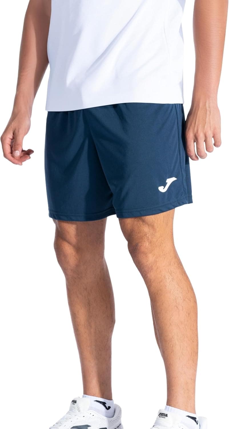 Joma Treviso Equipment - Pantaloncini Uomo, Blu Navy, L