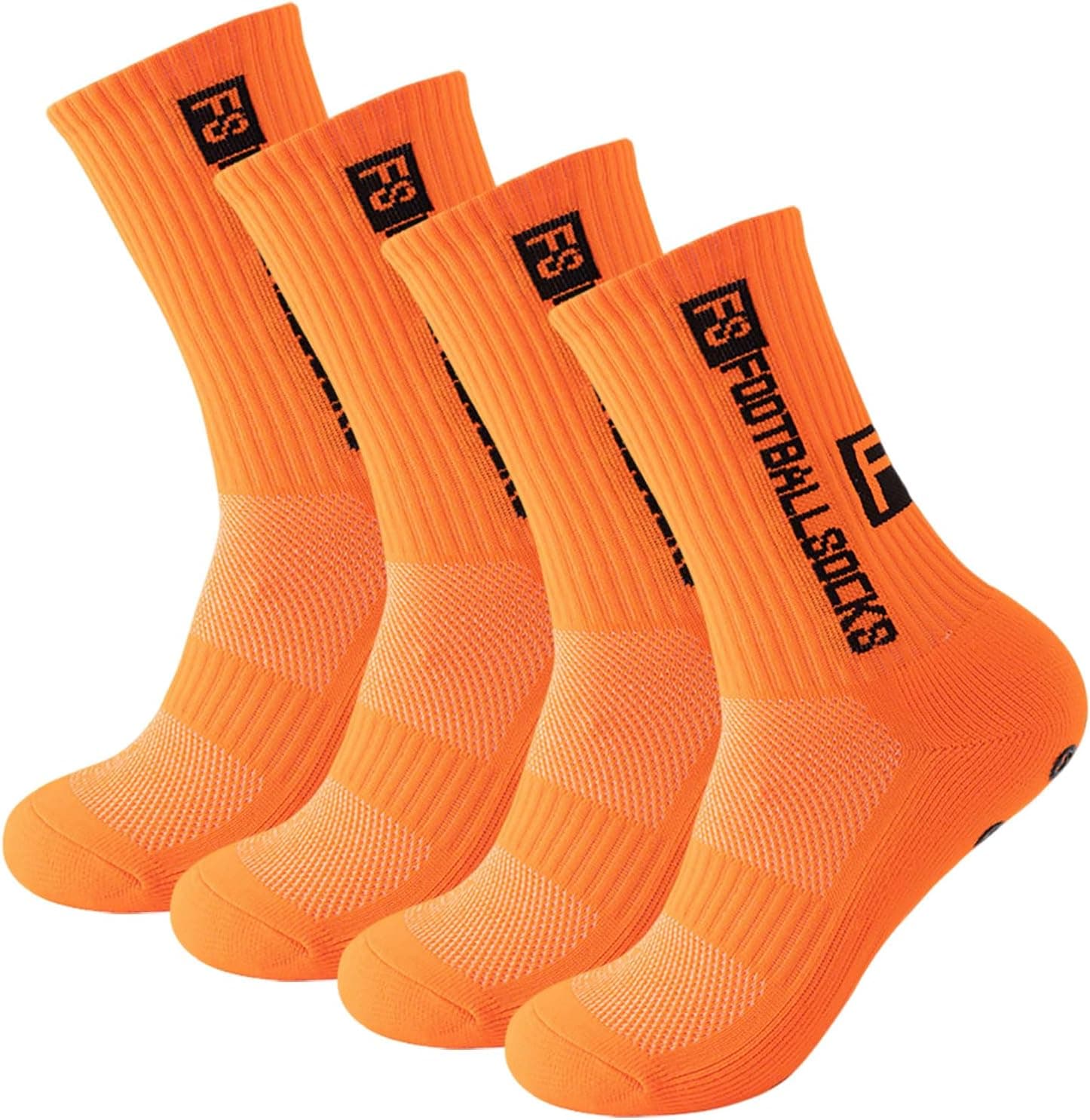 Calze Antiscivolo Calcio (2 Paia),Dimensione 40–46 calzini da calcio per uomo e donna, Traspirante ed Elastico, comfort ottimale