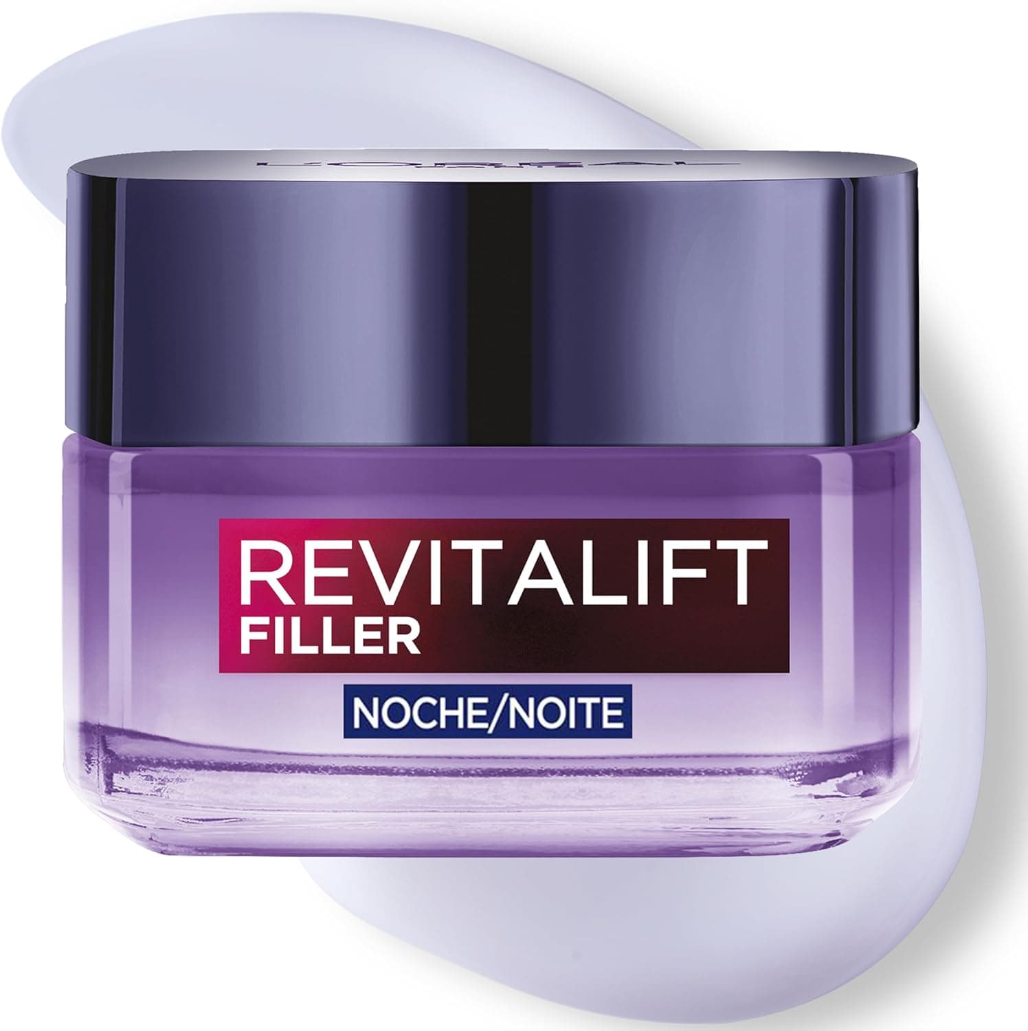 L'ORÉAL Revitalift Filler Crema Rellenadora De Noche (+Ácido Hialurónico)-50Ml