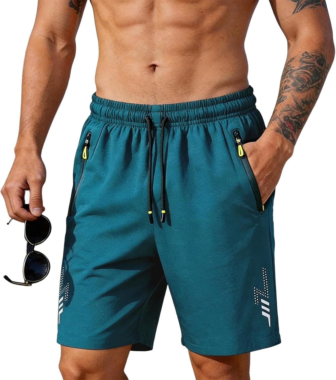 Pantaloncini Uomo Sportivi Estivi Casa Beach Pantaloni Corti Uomo Abbigliamento Eleganti Mare Casual Moda