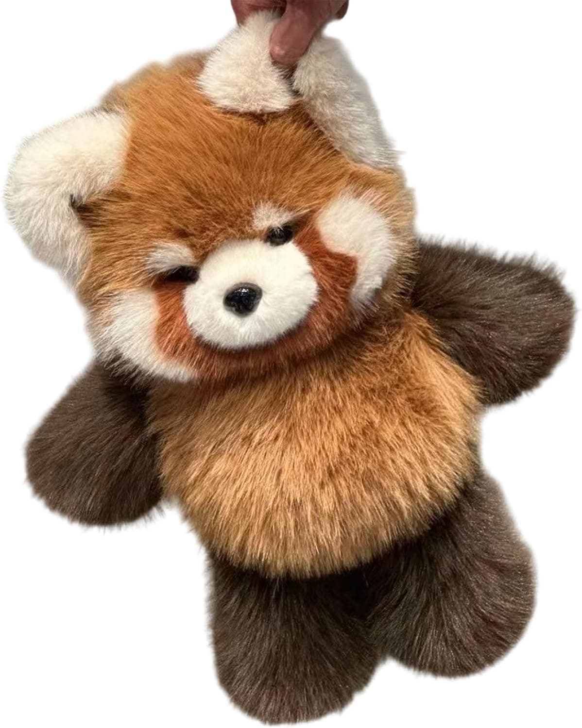 Generico Peluche Di Panda, 55cm Peluche Gigante Panda, Peluches Che Corre Affascinante Cuscino Realistico Adatto Per L'arredamento Del Divano De Regali Per Adulti E Bambini