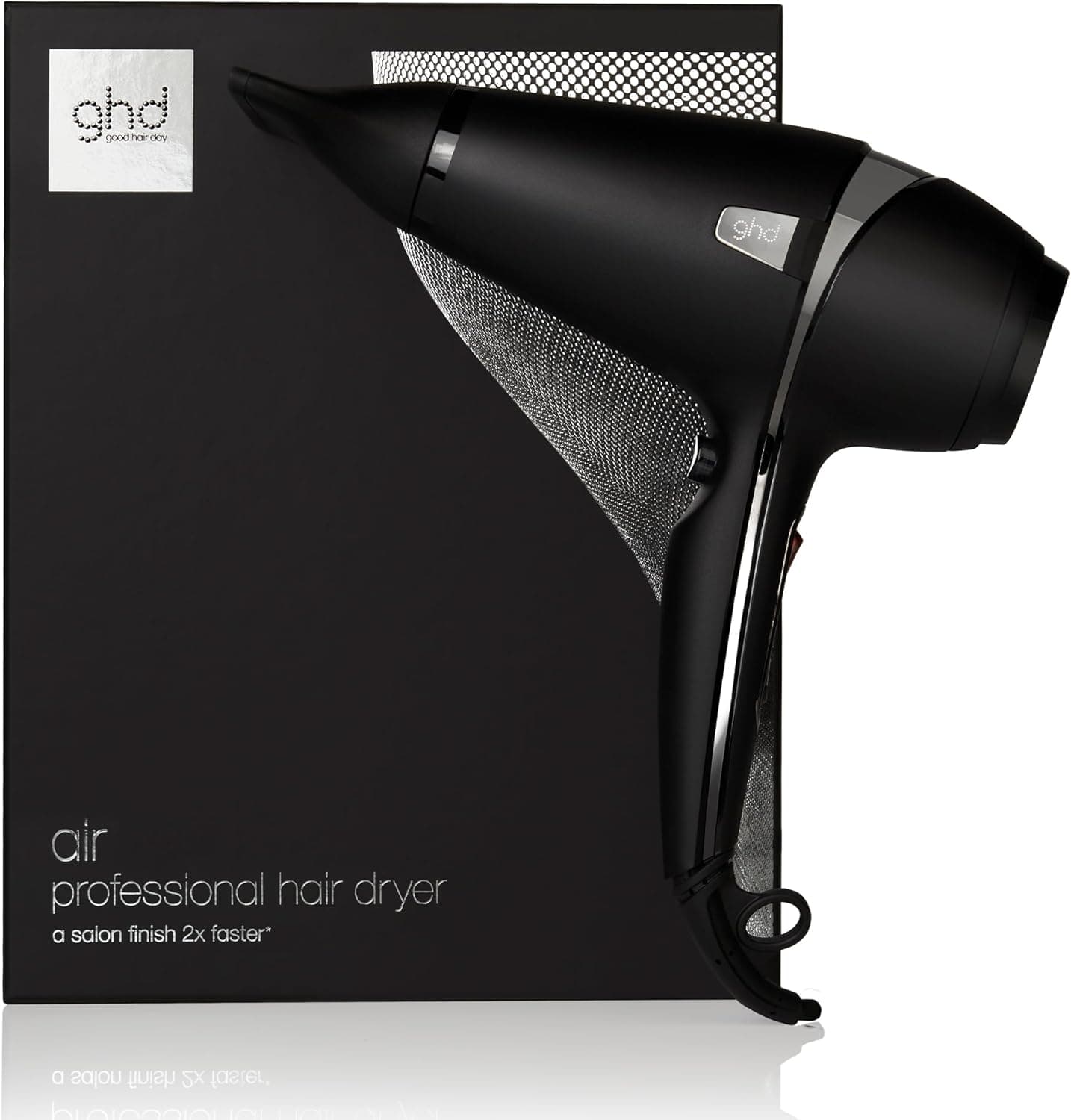 ghd Air Asciugacapelli – Motore Potente da 2.100 W, Tecnologia Ionica Avanzata, Finish Liscio da Salone