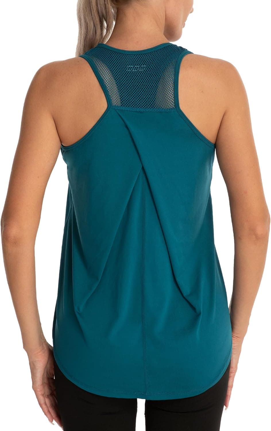Palestra Donna Gym Top Senza Maniche in Rete Yoga Corsa Camicie Atletiche