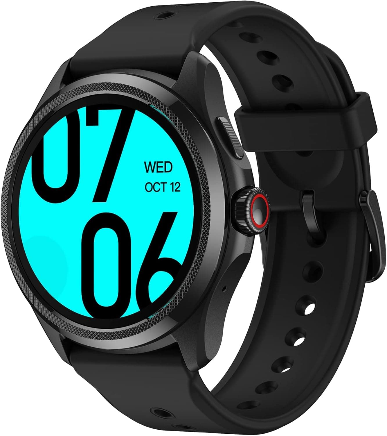 Ticwatch Pro 5 Smartwatch Android per uomo Snapdragon W5+ Gen 1 Wear OS Fino a 80 ore di durata della batteria Tracking salute fitness integrato GPS NFC Resistenza all'acqua Non Compatibile con iPhone