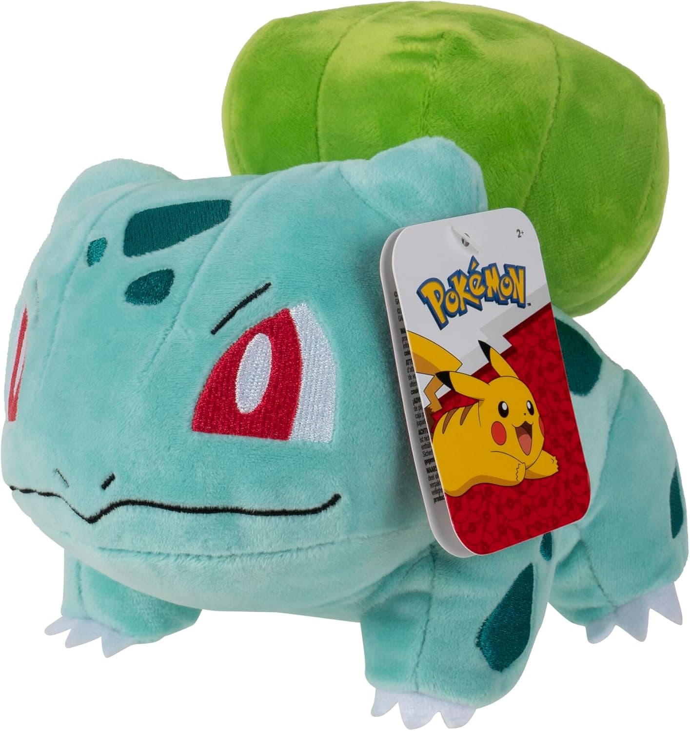 JAZWARES Pokemon - Peluche Bulbasaur, 20 cm, 674 95225