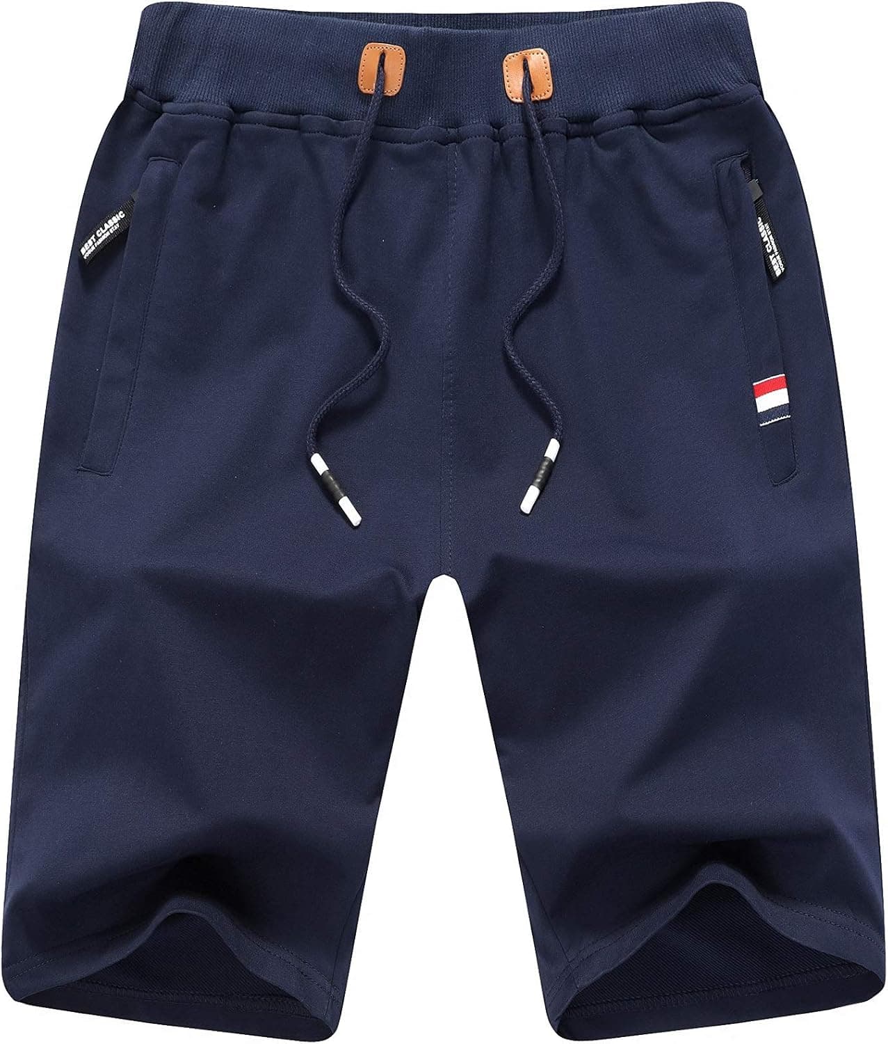 ZOXOZ Pantaloncini Uomo Sportivi Pantaloncini Running Palestra con Zip Tasca