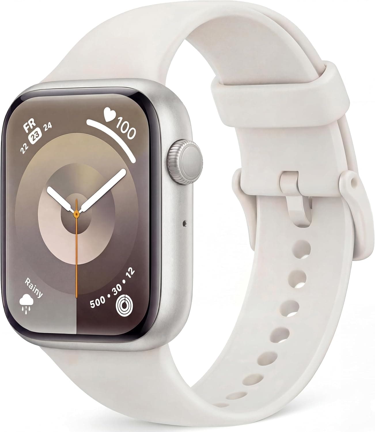 Smartwatch Uomo Donna, 1.83'' Orologio Smart Watch con Chiamata Bluetooth,Pressione Sanguigna/Cardiofrequenzimetro/Sonno,Contapassi,120+ Modalità Sportive,Impermeabile IP68 Fitness Tracker Android iOS