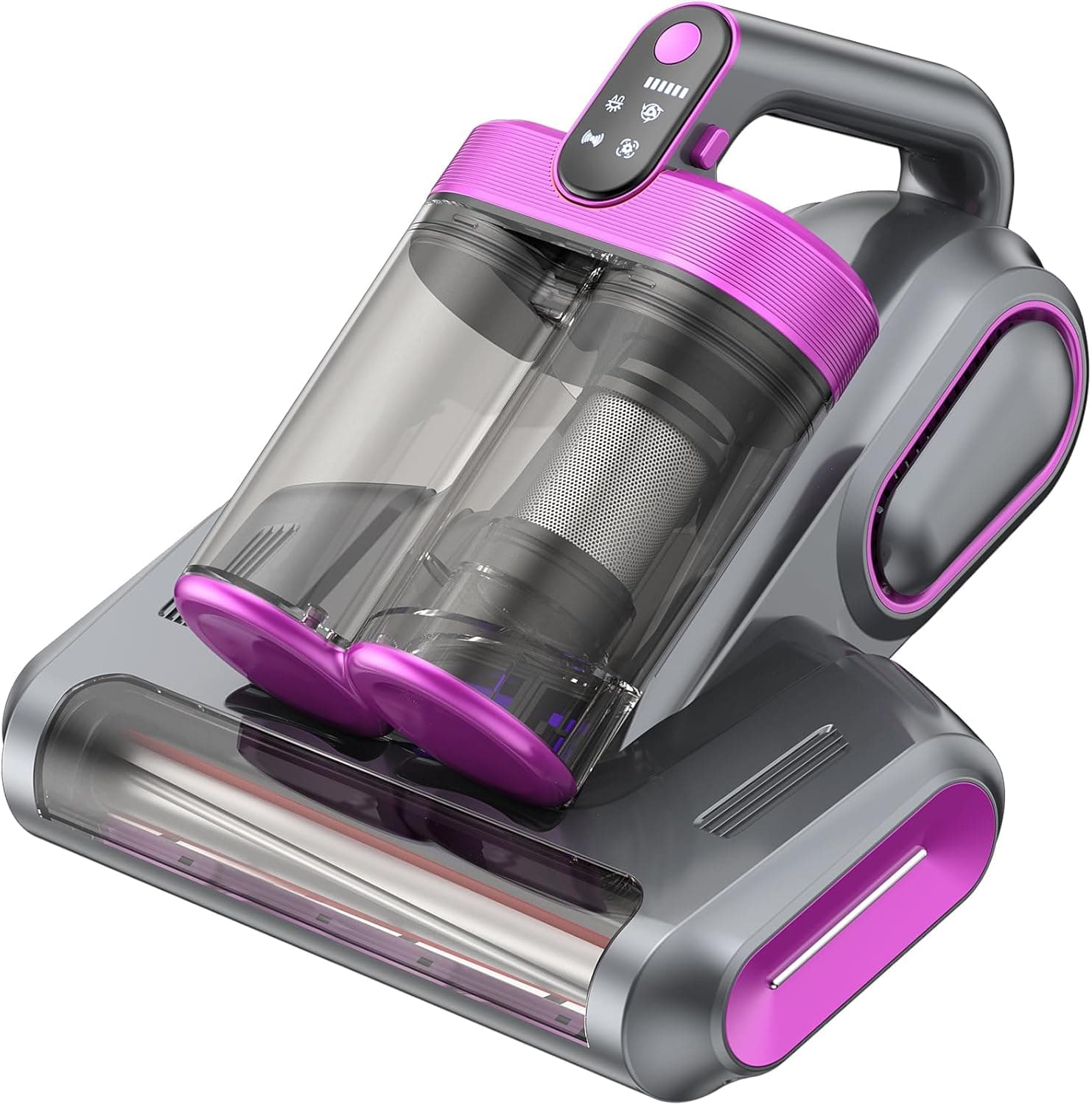 Linkifly MT1 Battimaterasso senza fili, Sterilizzazione UV, 18KPa, Rimuove il 99% degli allergeni, Aspirapolvere per materassi, Ideale per materassi, divani e mobili imbottiti, Ricarica di tipo C