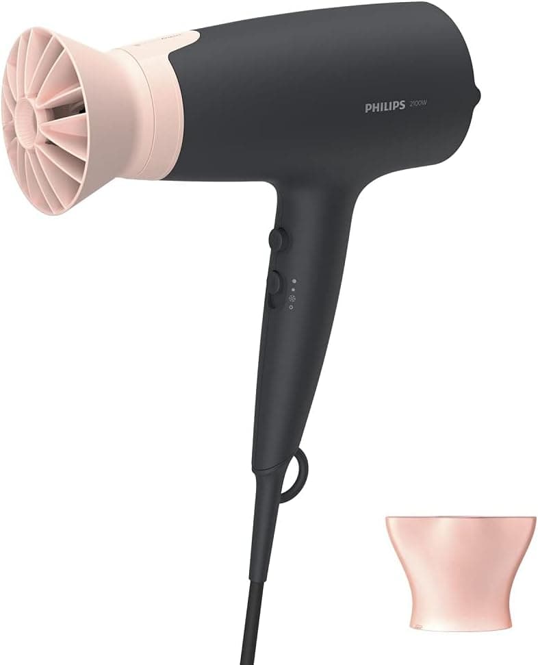 Philips Asciugacapelli Serie 3000 con ThermoProtect (Modello: BHD350/10)