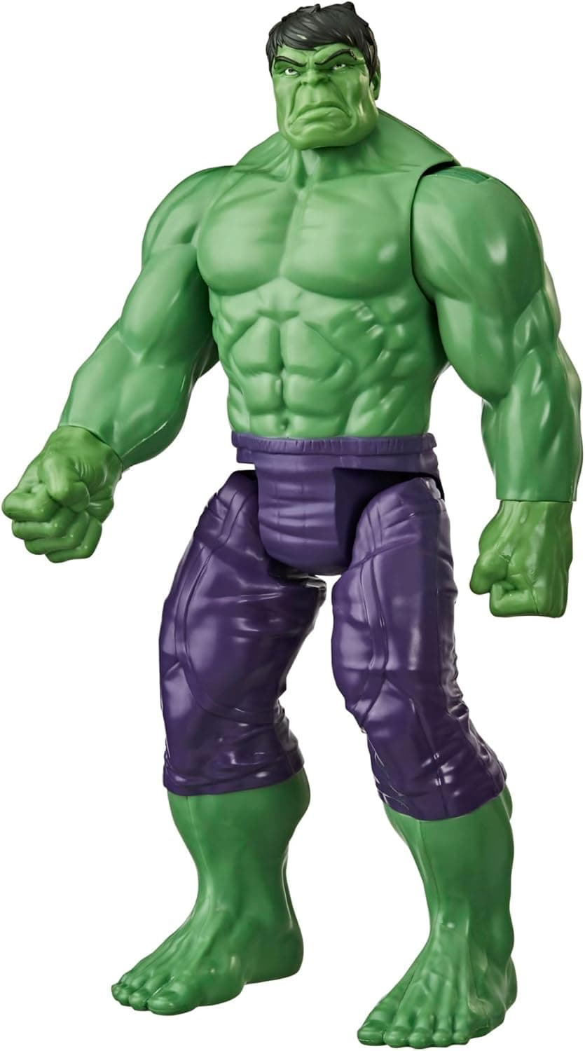 Hasbro Marvel Avengers Titan Hero Series Blast Gear, Action Figure di Hulk, Classe Deluxe, di 30 cm, per Bambini dai 4 Anni in Su